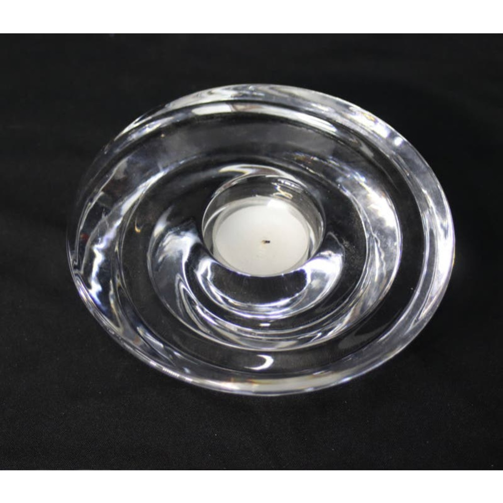 Miller Rogaska Crystal Candle Holder - Picture 2 of 4